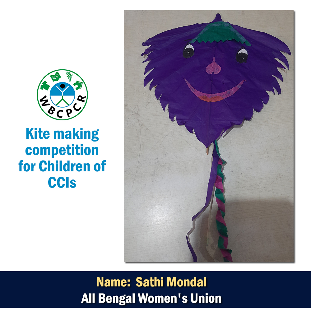 Kite making competition for Children of CCIs